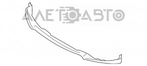 Губа переднего бампера BMW X5 F15 14-18 под парктроники