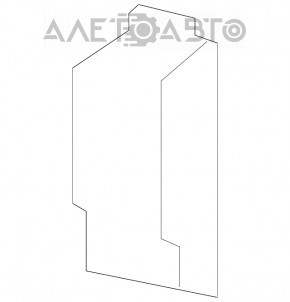 Крепление абсорбера переднего бампера правое BMW X5 F15 14-18