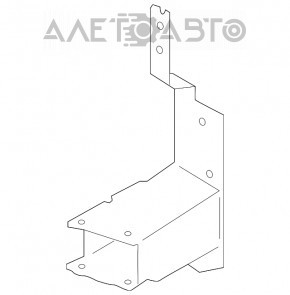 Grila amplificatorului de bara fata dreapta BMW X5 F15 14-18 noua originala OEM