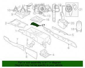 Maneta de schimbare a vitezelor pentru cutia de viteze BMW X5 F15 14-18 pini