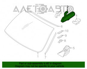 Oglindă interioară pentru BMW X5 F15 14-18 cu senzor de ploaie, auto-întunecare, auto-dim, Home link