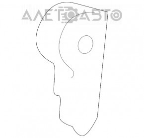 Maner de deblocare capota interior BMW X5 F15 14-18 nou original OEM