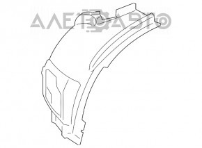 Bara de protecție față stânga față pentru BMW X5 F15 14-18