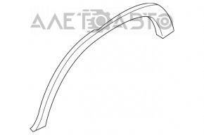 Capacul aripii, arc spate stânga BMW X5 F15 14-18 Pure Experience, nou, neoriginal BAPMIC.