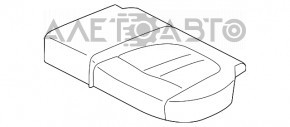 Задний ряд сидений 2 ряд BMW X5 F15 14-18 кожа черная Dakota, Comfort, раздельная сидушка, под химчистку, примято