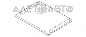 Шторка панорамы передняя BMW X5 F15 14-18 серая GRAU