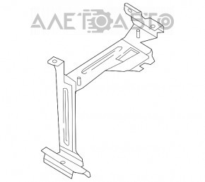 Suport baterie stânga BMW X5 F15 14-18