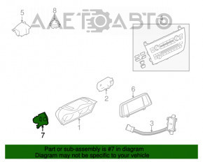 Butonul de pornire/oprire pentru BMW X5 F15 14-18