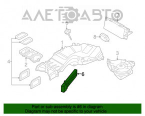 Capota uscată a BMW X5 F15 14-18