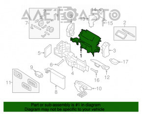 Radiatoarele asamblate pentru BMW X5 F15 14-18 cu control pe 4 zone.