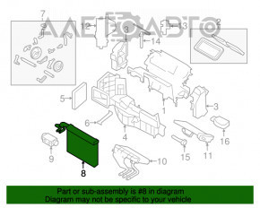 Испаритель BMW X5 F15 14-18