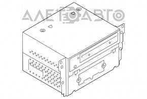 Radio-casetofon pentru BMW X5 F15 14-18 cu navigație, pentru monitoarele din spate.