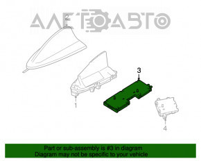 Amplificatorul BMW X5 F15 14-18 Bang and Olufsen