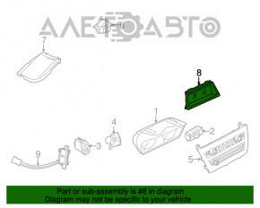 Monitor, display, navigație BMW X5 F15 14-18 6.5"