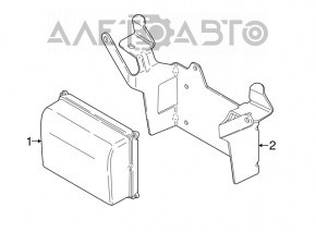 Suport radar de croazieră BMW X5 F15 14-18