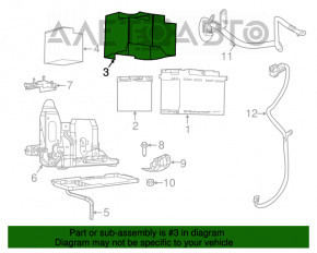 Capacul bateriei Jeep Compass 17+ este mare