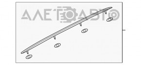 Bara longitudinală dreapta Audi Q5 8R 09-17 negru