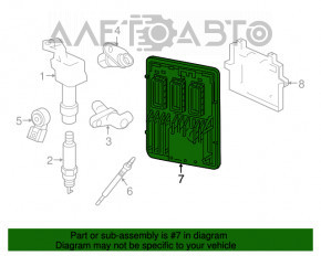 Blocul ECU al motorului Chevrolet Malibu 19-22 1.5T LFV