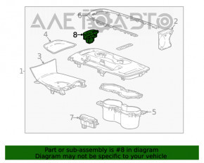 Butonul TRAC OFF Chevrolet Malibu 16-