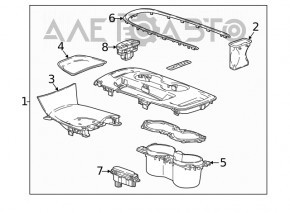 Butonul TRAC OFF Chevrolet Malibu 16-