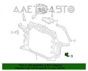 Suport senzor airbag frontal stânga Honda CRV 17-22