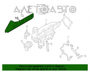 Ecran termic pentru turbina Audi A6 C7 12-15 facelift 2.0