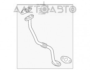 Conducta de racire turbina Chevrolet Malibu 16- 1.5T furnizare noua originala OEM