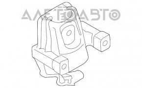 Pernele motorului stânga Audi A6 C7 12-18 2.0 AWD nou OEM original