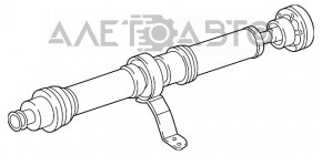 Arborele cardanic al mașinii Audi A6 C7 12-18 este crăpat la suspensie.