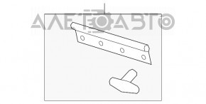 Garnitură capot față stânga Audi A6 C7 12-18