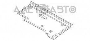 Защита днища лев Audi A6 C7 12-18 новый OEM оригинал