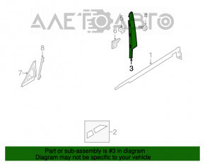 Capac usa fata stanga Audi A6 C7 12-18 zgarieturi