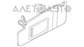 Capota stângă Audi A6 C7 17-18 neagră