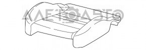 Scaun de pasager Audi A6 C7 12-18 cu airbag, piele neagră, fără ventilație, electric