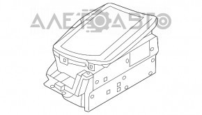 Proiecție pe parbrizul Audi A6 C7 12-15 pre-restilizare