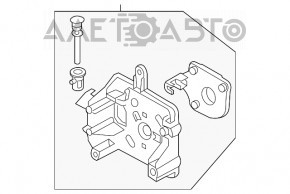 Suportul camerei frontale Audi A6 C7 12-15 pre-restilizare