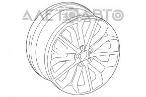 Диск колесный R19 8,5J ET:45 Audi A6 C7 12-18 тип 2, легкая бордюрка