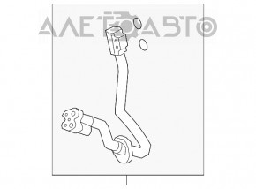 Трубка кондиционера от печки Audi A6 C7 12-17 2.0T, 3.0T