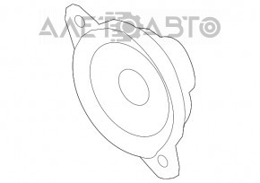 Динамик задней стойки правый Audi A6 C7 12-18 Bose