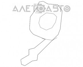 Mufa cârlig remorcare bara spate Audi A6 C7 16-18 rest nou original OEM