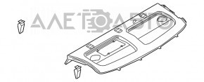 Raftul din spate Audi A6 C7 16-18 fără jaluzea, negru