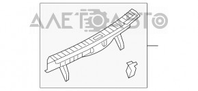 Накладка проема багажника Audi A6 C7 12-18 OEM