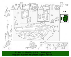 Blocul de aprindere Audi A6 C7 12-15 pre-restilizare LED