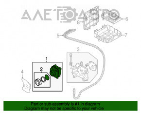 Camera frontală Audi A6 C7 12-15 pre-restyling