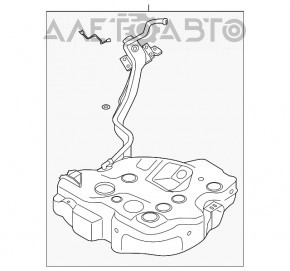 Rezervor de combustibil VW Jetta 19- 2.0T