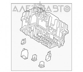 Blocul de siguranțe subtorpedă GMC Terrain 18-19