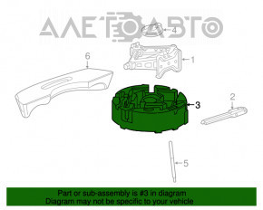 Spumă de polistiren sub instrumentul Chevrolet Malibu 17-