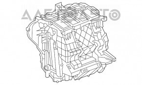 Корпус печки голый Chevrolet Malibu 16-19