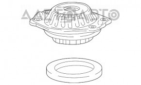 Suport amortizor fata dreapta Chevrolet Malibu 19 - nou original OEM