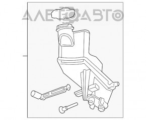 Rezervorul de combustibil GMC Terrain 18- cu capac